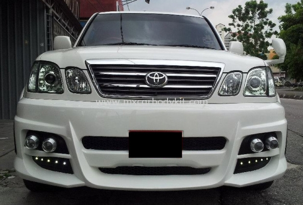 TOYOTA LAND CRUISER FJ100 BLACK BISON FRONT BUMPER