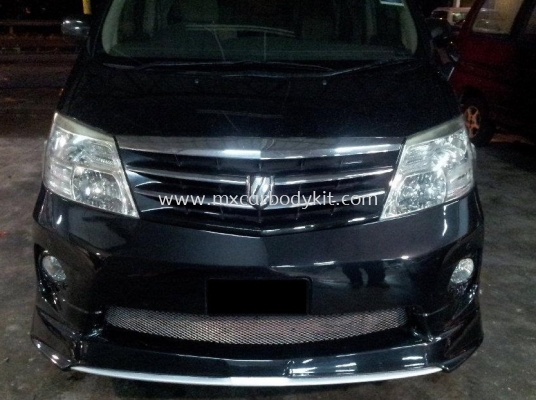 TOYOTA ALPHARD 2005-07 J-EMOTION DESIGN FRONT BUMPER