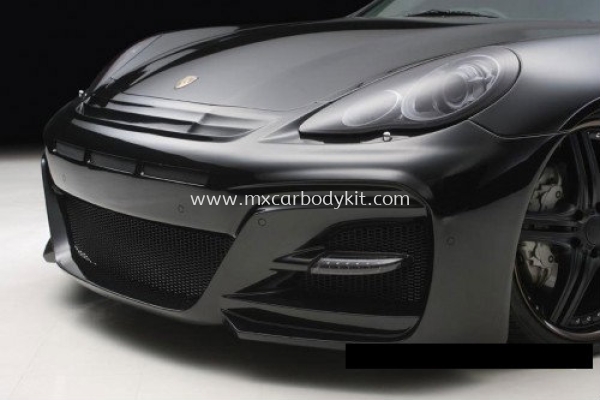 PORSCHE PANAMERA 2008 BLACK BISON DESIGN FRONT BUMPER