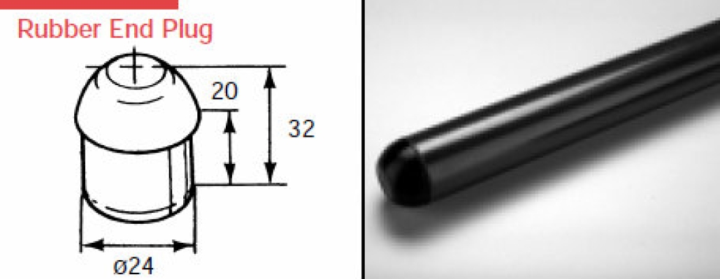 EF1201 Rubber End Plug