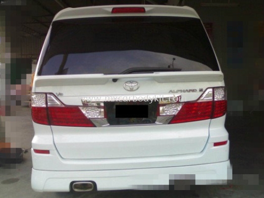 TOYOTA ALPHARD 2002-07 REAR CENTRE SPOILER