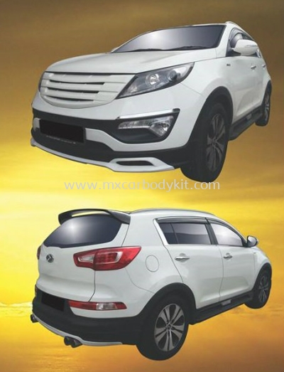 KIA SPORTAGE IXION BODYKIT + SPOILER