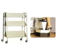 16~LIBRARY_ACCESORIES_BOOK_TROLLEY_&_STEP_STOOL STEEL FURNITURE