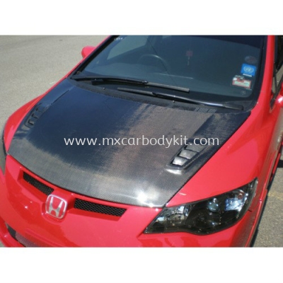 HONDA CIVIC ADVANCE RR BONNET CARBON FIBRE