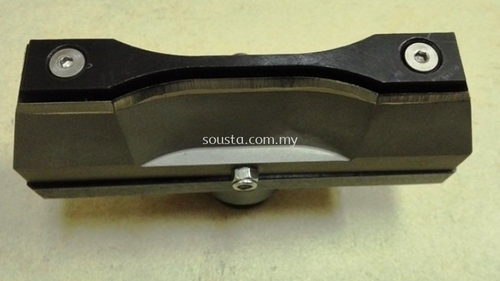 Dumbell shape punch for QC