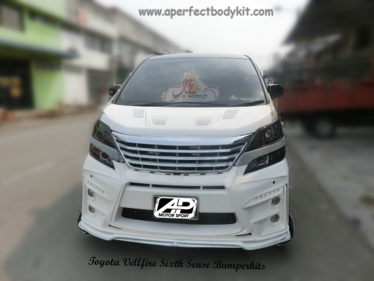 Toyota Vellfire Sixth Sense Bumperkits 