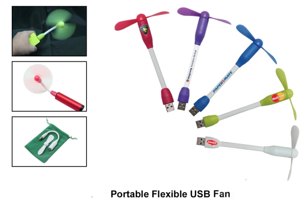 EL038 Portable Flexible USB Fan
