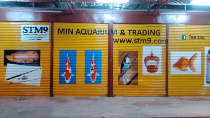 Roller Shutter Painting Sign