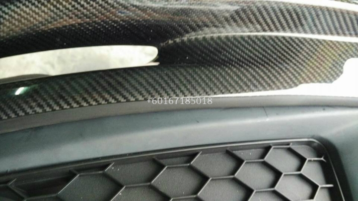 volkswagen golf mk5 gti bumper lip abt carbon fiber