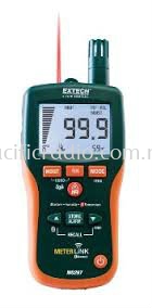 Extech MO297: Pinless Moisture Psychrometer with IR Thermometer and Bluetooth MeterLink