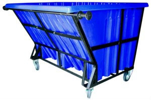 EH Metal Frame + PE Bin 2/4 Wheels Bins