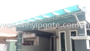 Mild steel pergola & ployclass 7mm light green Others