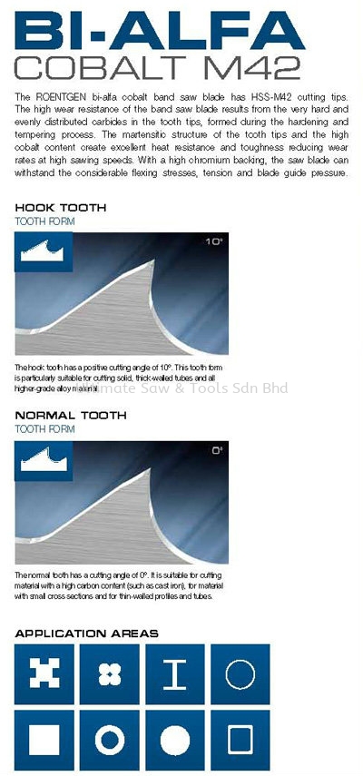 Bi-Alfa Cobalt M42 Bandsaw Blade
