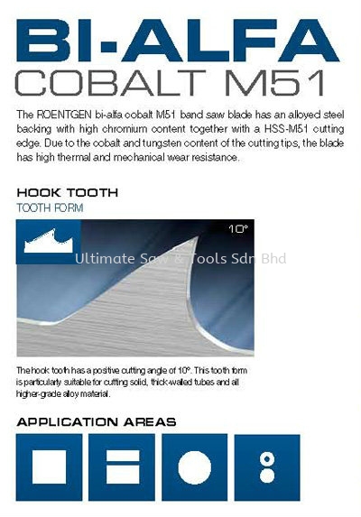 Bi-Alfa Cobalt M51 Bandsaw Blade