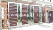 WAE 1753 Stainless Steel Folding Gate and Aluminum Plate