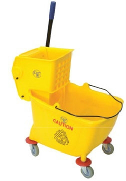 EH Trolley Cleaning Single Wringer Bucket