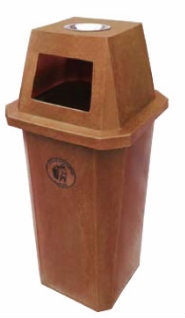 EH Wild Polyethylene Bin 85L Polyethylene / Fiberglass Litters Bins