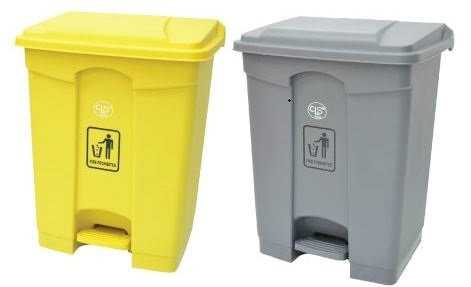 EH Step On Bin 45L/68L Polyethylene / Fiberglass Litters Bins