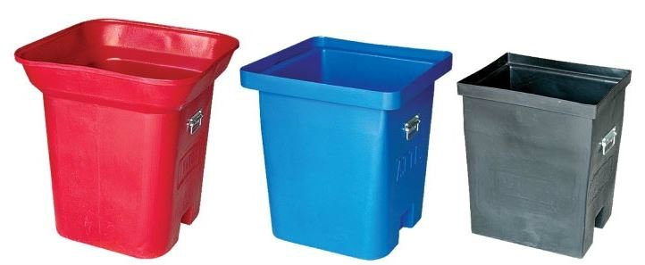 EH Drum Polyethylene / Fiberglass Litters Bins