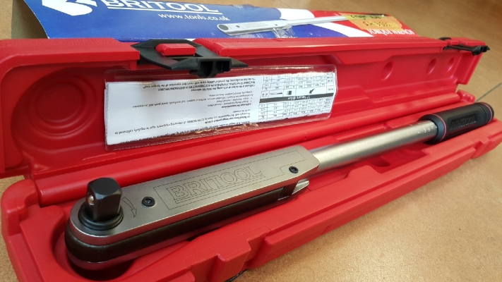 BRITOOL EVT1200A 1/2DR" 25-135MM TORQUE WRENCH ID667896