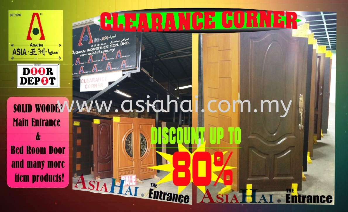 Clearance Corner - Discount Up to 80% !