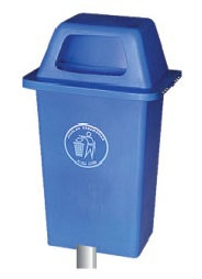 EH Silver Polyethylene Bin 28L