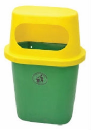 EH Forest Waste Bin 40L Polyethylene / Fiberglass Litters Bins