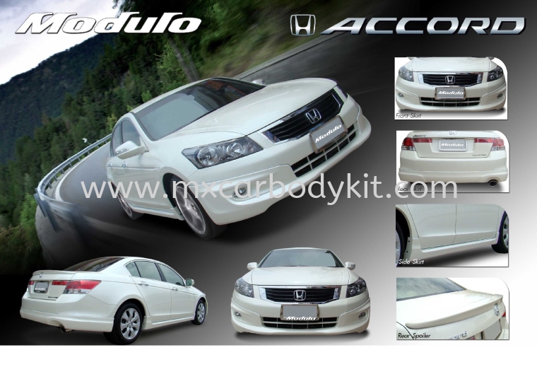 HONDA ACCORD 2008-2010 MODULO BODY KIT + SPOILER  ACCORD 2008 - 2011  HONDA