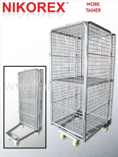 270003 - Work Tainer w Door L005 (172Hx80Lx75Dcm) 2"net