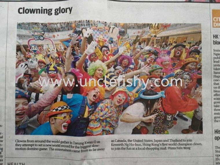 BUN FUN INTRNATIONAL CLOWN FESTIVAL 2015 IN HONG KONG