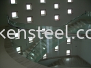 Glass staircase 5 Stainless Steel Glass Staircase