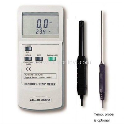 Lutron HumidityTemp. Meter (type kj Temp.) - HT-3006HA