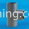 PVC Fittings Equal Tee (SWV) 4" (100MM) PVC Pipes and Fittings Plumbing