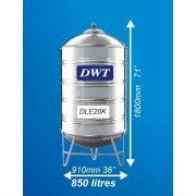 DLE20K Stainless Steel Water Tank (With Stand Round Bottom)