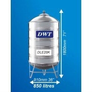 DLE20K Stainless Steel Water Tank (With Stand Round Bottom) Storage Tank Others