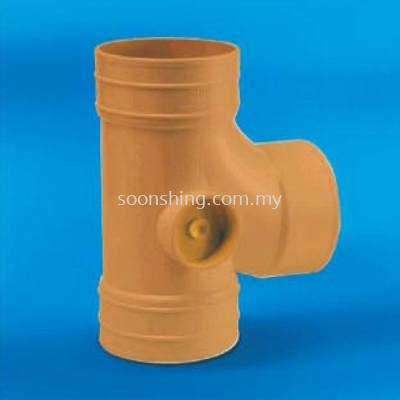 UPVC Underground Fittings Equal Single Branch 6" (160MM)