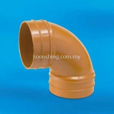 UPVC Underground Fittings Sweep Bend 6" (160MM)