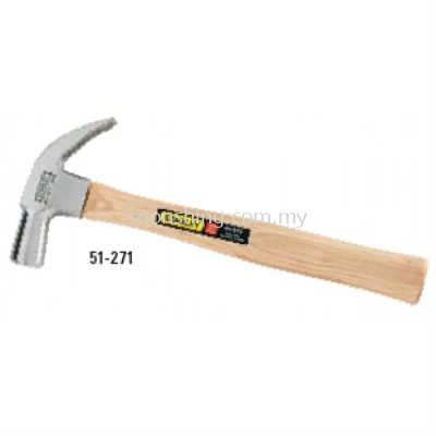 Stanley 51-271 Wood Handle Nail Hammer 330mm (13")