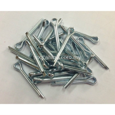 Zinc Plated Steel Cotter Pin M4 x 30mm (20PCS/PKT)