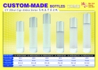 UV Silver Cap Airless Series CUSTOM-MADE BOTTLE SERIES Reserve Bottle  Cosmetic Bottle