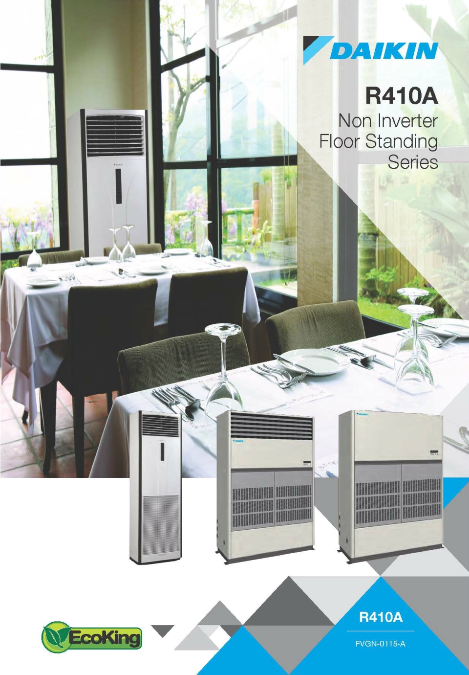 Daikin ECO KING R410A Non-Inverter Floor Standing Air-Conditioner (GA Range)