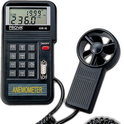 Flow AnemometerAVM-05/AVM-07 Air Flow Testers Climatic / Environment Inspection