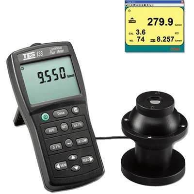 Luminous Flux Meter TES-133 Light Meter Climatic / Environment Inspection