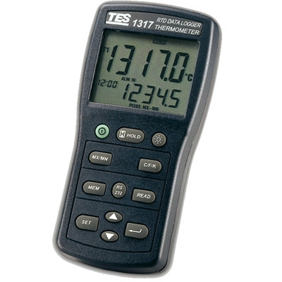 Platinum RTD Thermometer TES-1317/1318 Thermometer Climatic / Environment Inspection