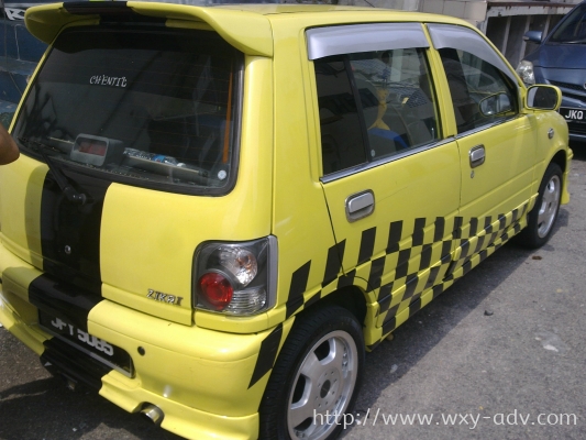 Kancil Car Sticker