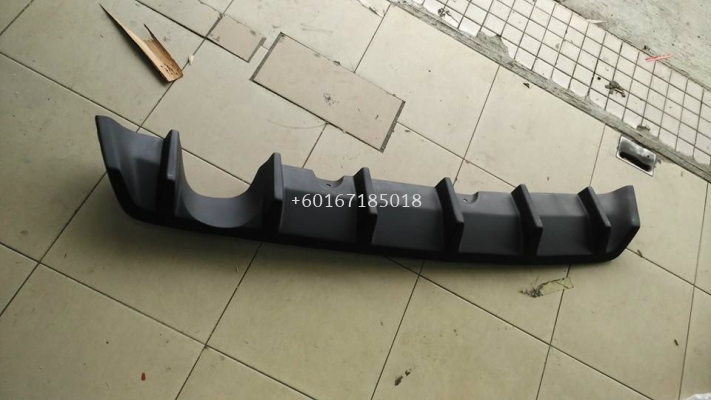 suzuki swift scrit bodykit bumper rear diffuser