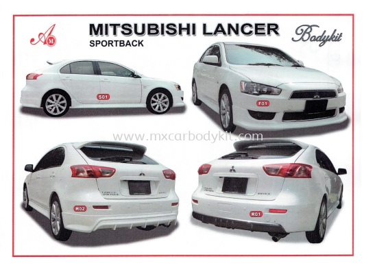 MITSUBISHI LANCER SPORTBACK BODY KIT