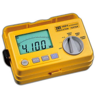 Auto Ranging Insulation Tester TES-1601 Insulation Tester Electrical Inspection