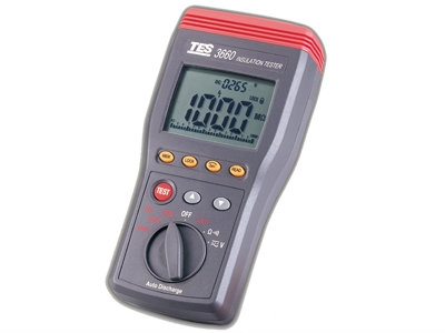 Autoranging Insulation Tester TES-3660 Insulation Tester Electrical Inspection