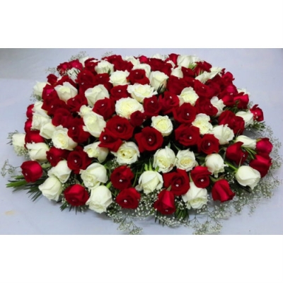 Grede A Roses Basket Arrangement (BA-094)